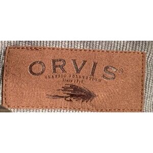 Orvis Olive Plaid Flannel Button Up Shacket Heavyweight Gorpcore Size XXL NWT